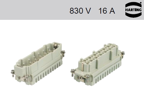 HARTING浩亭高压连接器选型样本下载