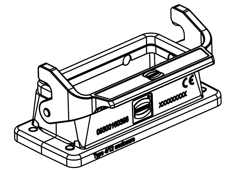 09300160398 Han 16B-HBM-Rear Fit-SL-w/o frame