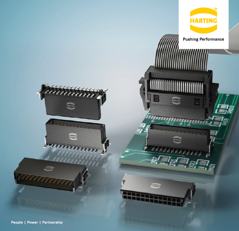 HARTING har-flex单一模块的PCB连接器